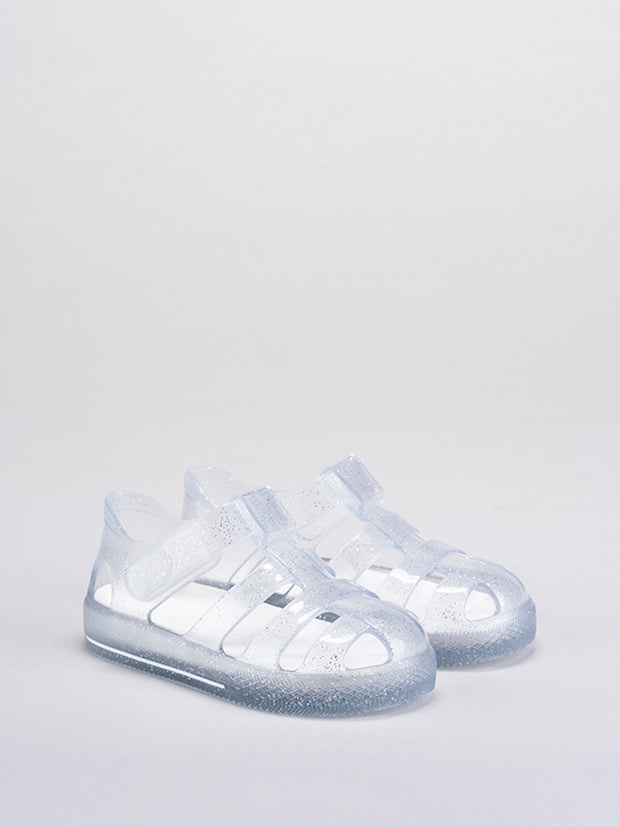 Igor Star Jelly Shoes - Transparent Glitter