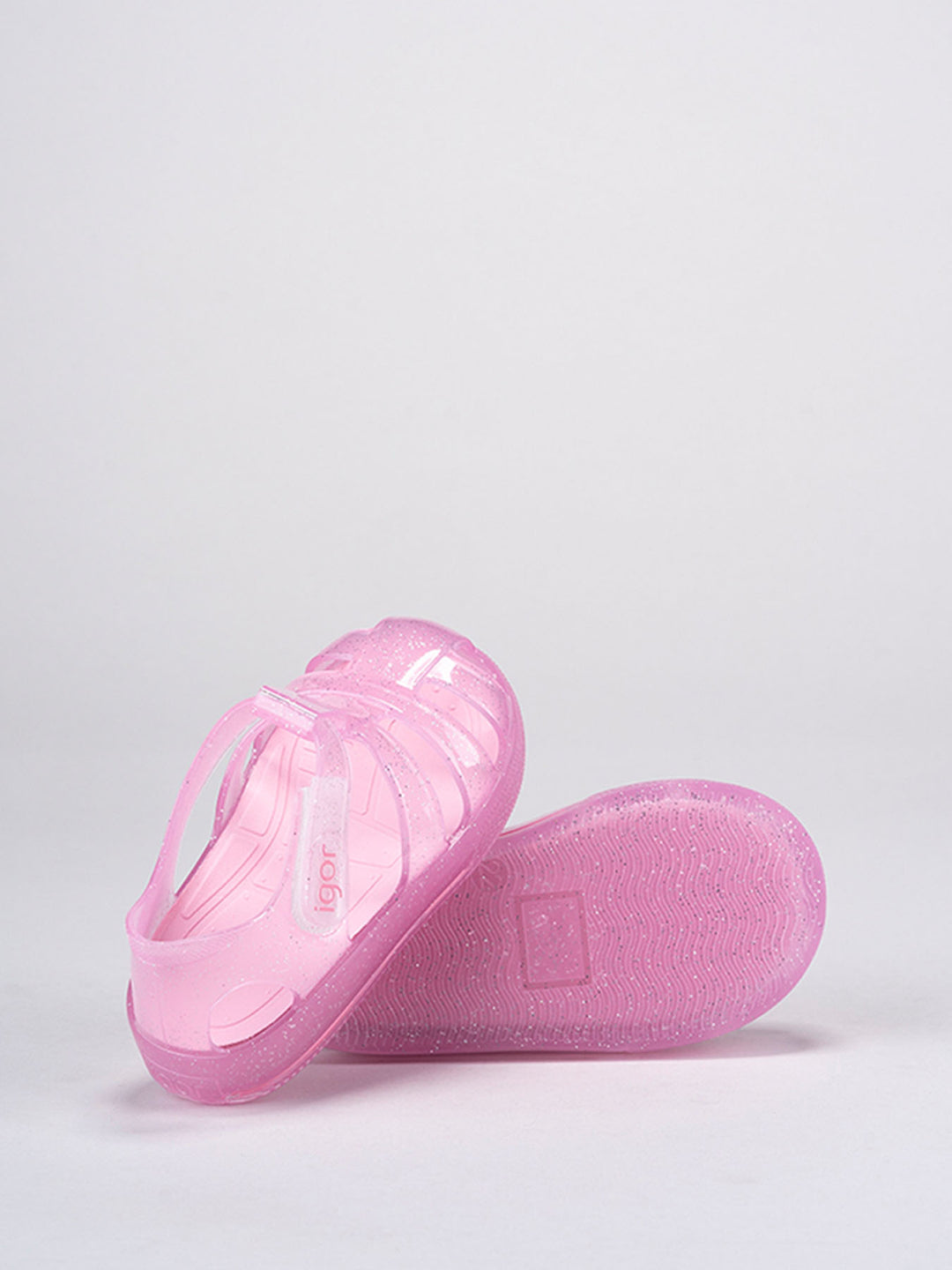 Igor Star Jelly Shoes - Pink Glitter – Smartypants Childrenswear