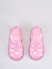 Igor Star Jelly Shoes - Pink Glitter