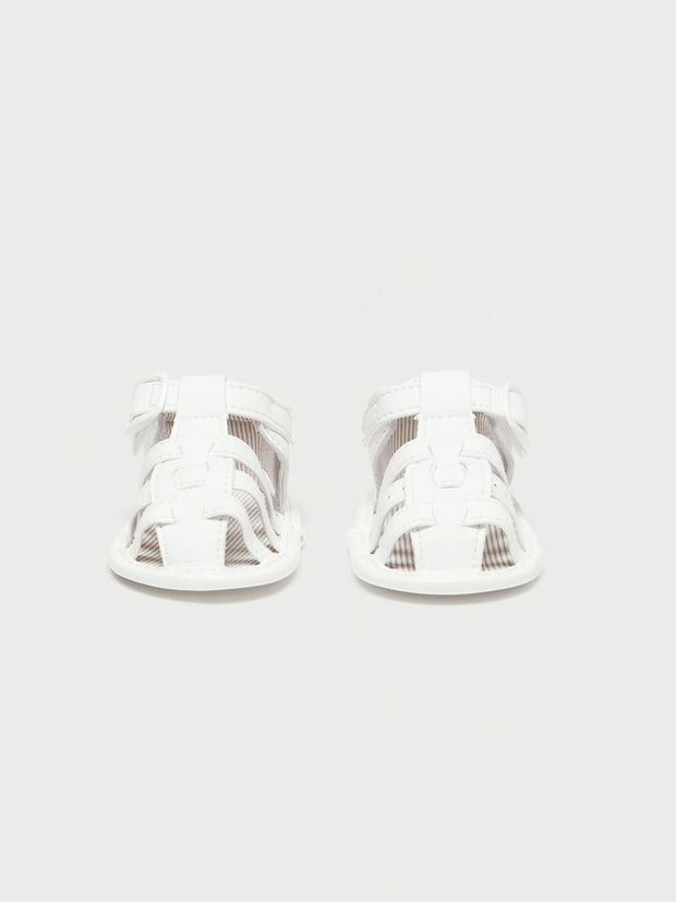 Mayoral Baby White Sandals