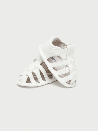 Mayoral Baby White Sandals