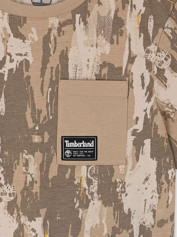 Timberland Junior Camouflage Top