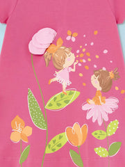 Mayoral Toddler Girl Pink Fairy Dress