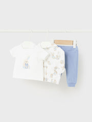 Mayoral Baby Boy Blue Bunny Outfit Set
