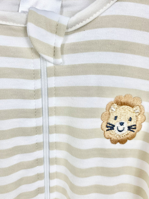 Lion Stripe Sleepsuit