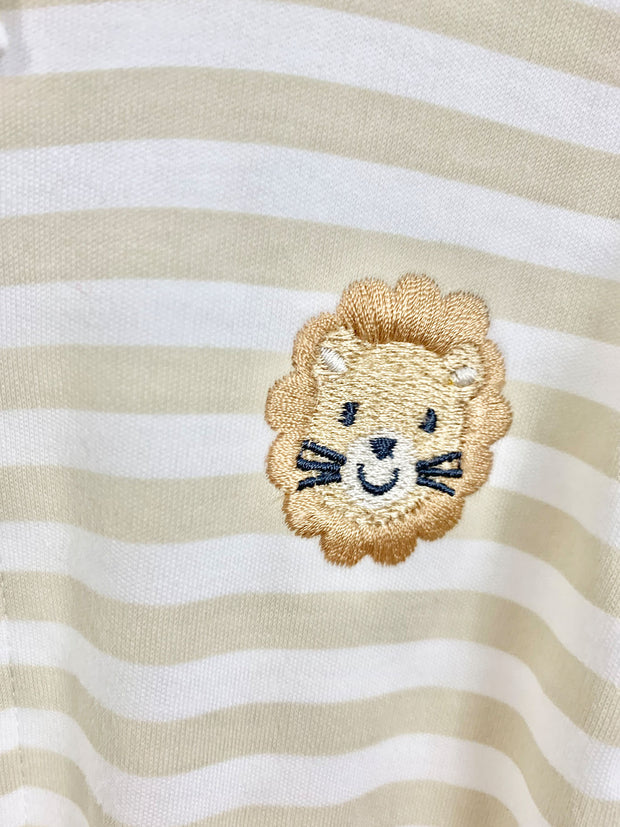 Lion Stripe Sleepsuit