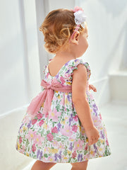 Mayoral Toddler Girl Floral Occasion Dress