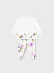 Mayoral Baby Girl Floral Outfit Set