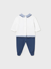 Mayoral Baby Boy Navy Doggy Outfit Set