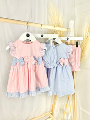 Toddler Girl Lilic Dress & Bloomers Set