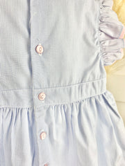 Toddler Girl Lilac Dress & Bloomers Set