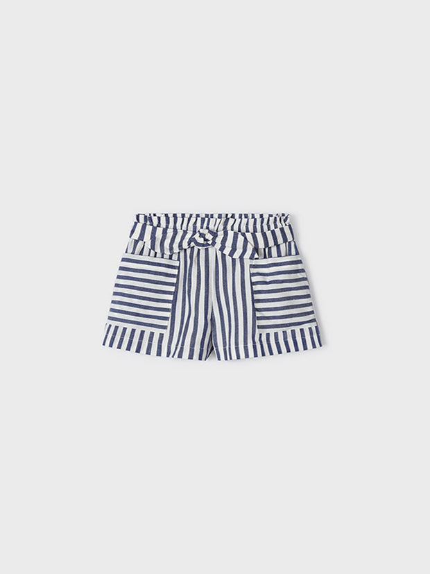 Mayoral Junior Girl Stripe Shorts