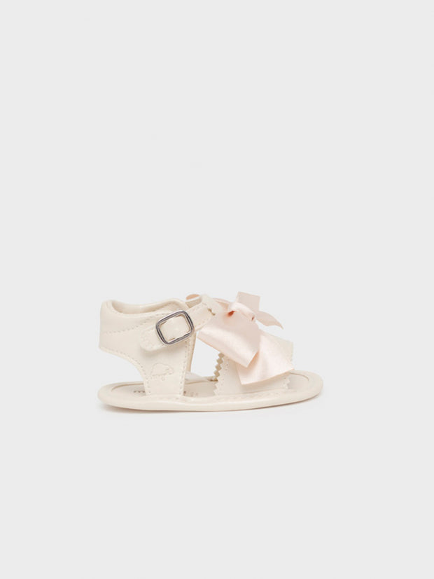 Mayoral Baby Girl Satin Bow Sandals - 2 Colours