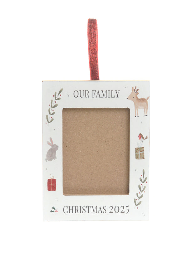 'Our Family Christmas 2025' Photo Frame