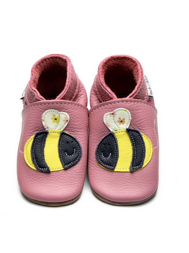 Rose Pink Buzzy Soft Shoes