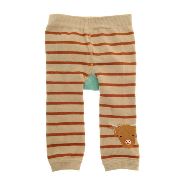 Highland Cow Leggings & Socks Set