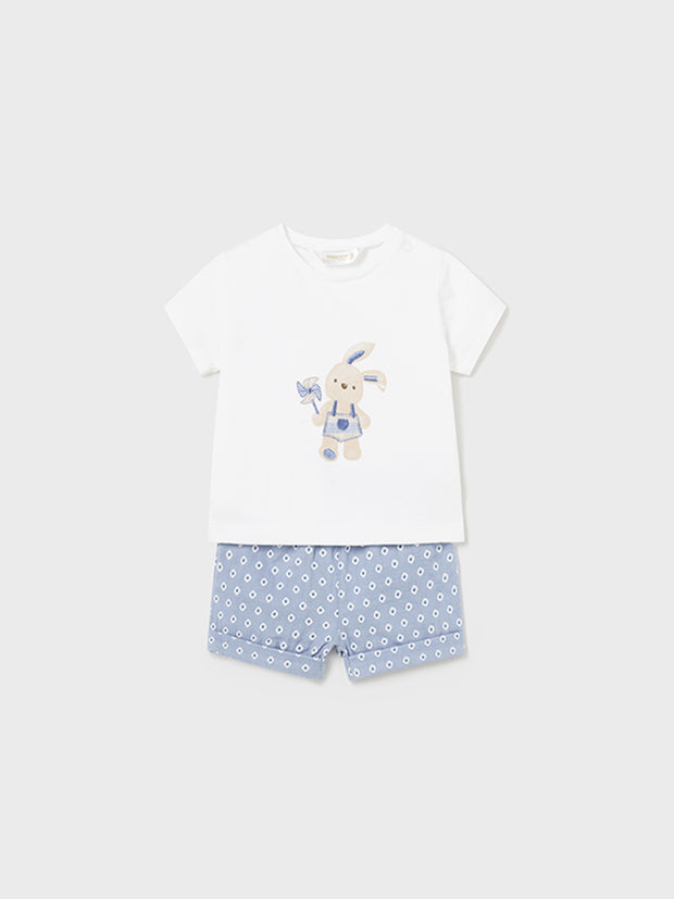 Mayoral Baby Boy Bunny Short Set