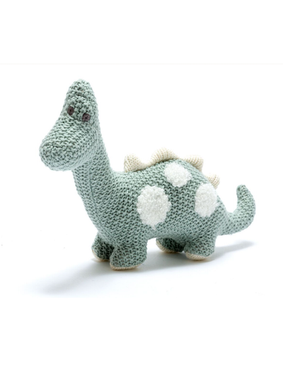 Teal Small Diplodocus Dinosaur Toy