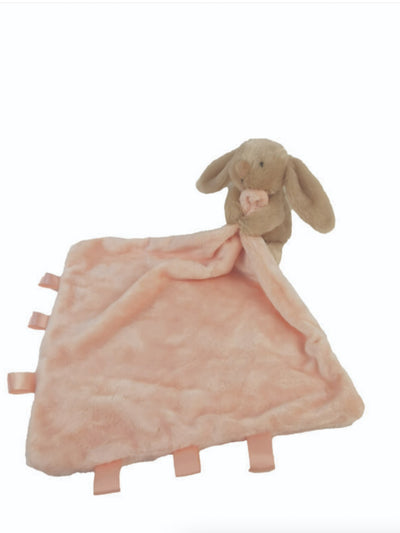 Bunny With Pink Comforter Blanket