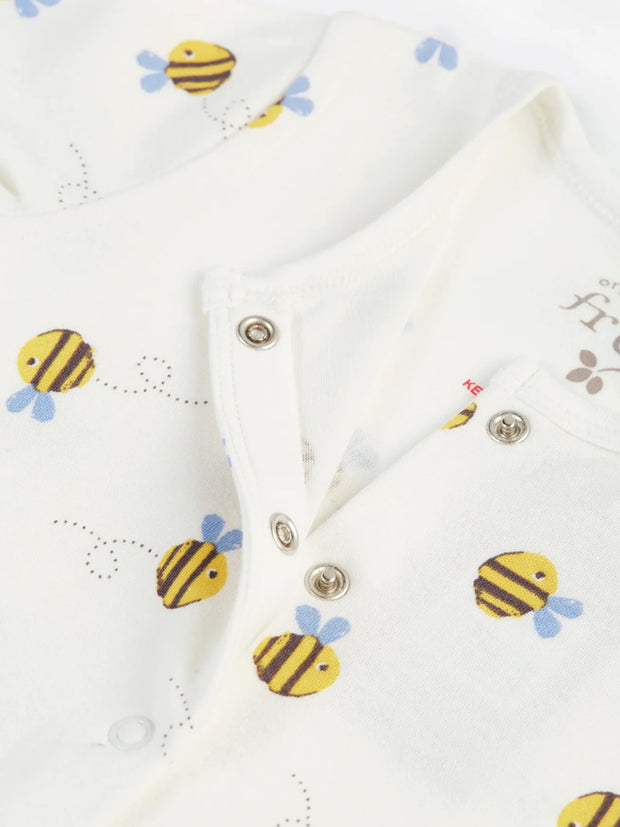 Frugi Buzzy Bee Babygrow Set