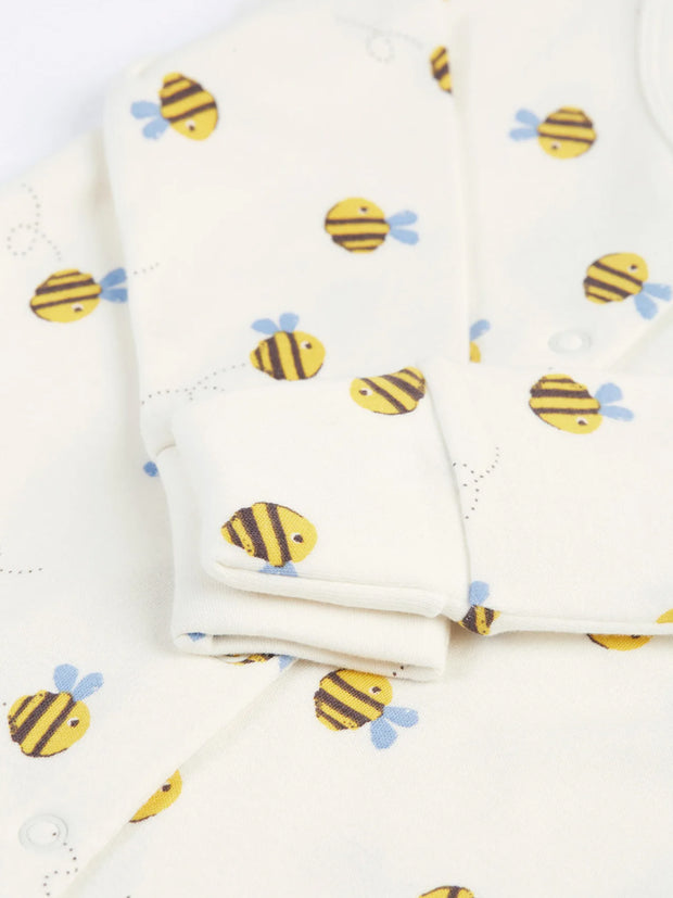 Frugi Buzzy Bee Babygrow Set
