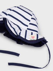 Mayoral Baby Blue Reversible Sun Hat