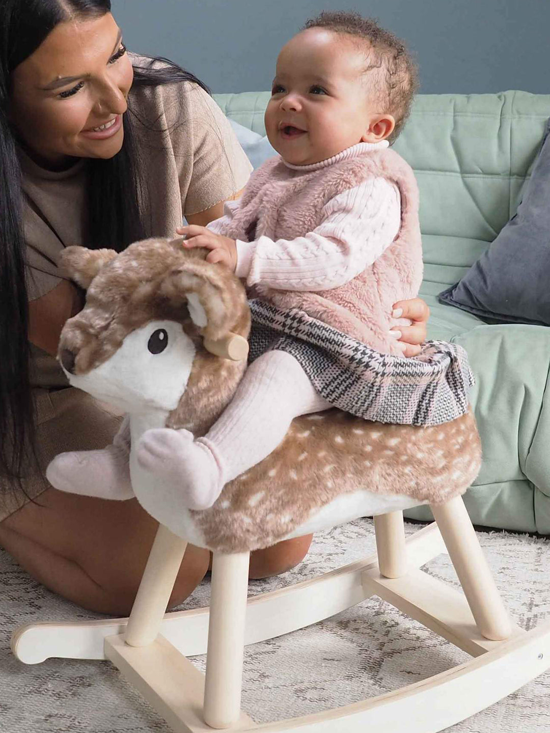 Rocking deer toy clearance