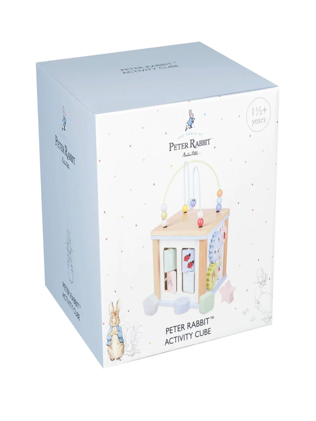 Peter rabbit activity cube top