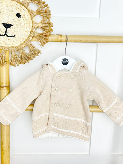 Taupe Soft Baby Jacket
