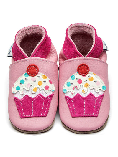 Pink Cupcake Soft Shoes