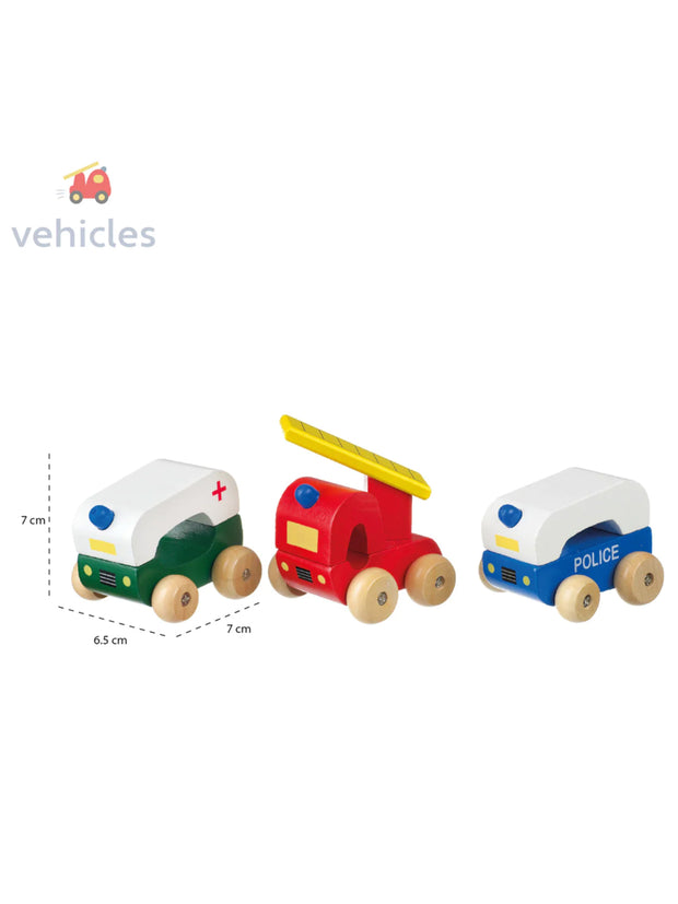 First Wooden Emergency Vehicles