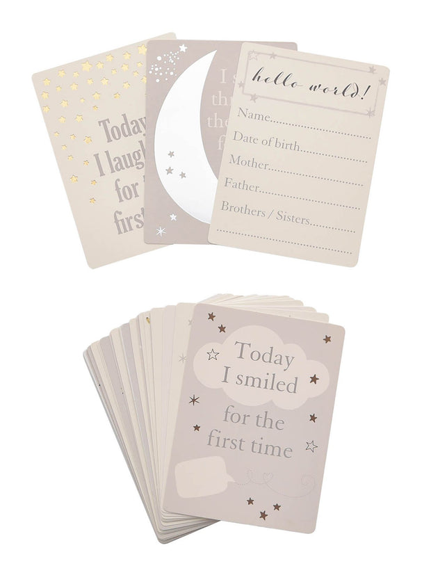 Bambino Baby's First Milestone Cards