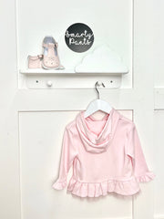 Pink Ruffle Jacket with Bows