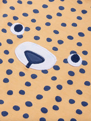 Yellow Spotty Cub Dungarees