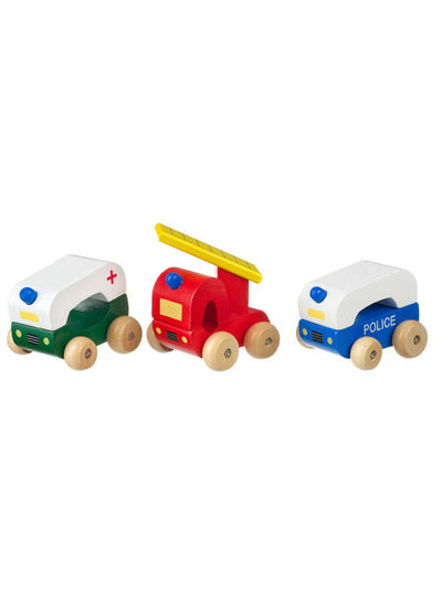 First Wooden Emergency Vehicles