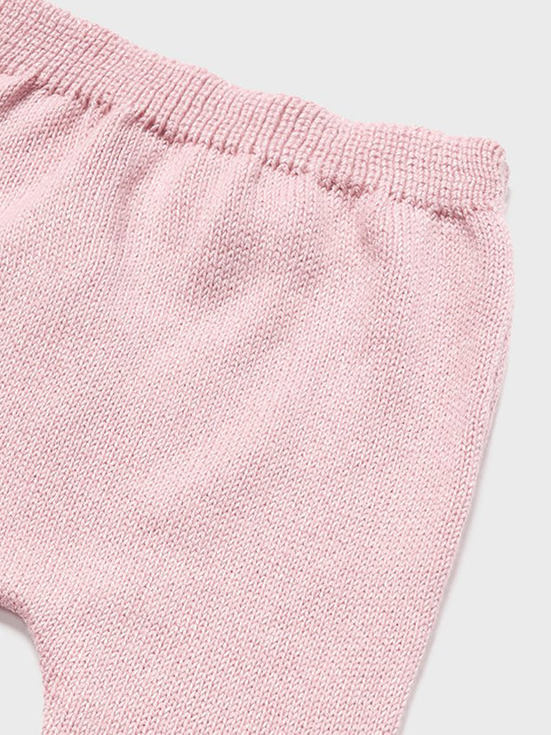 Mayoral Baby Girl Pink Knitted Outfit Set