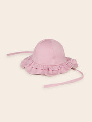 Mayoral Baby Girl Pink Reversible Sun Hat