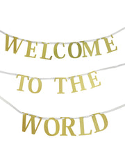 Bambino 'Welcome To The World' Bunting