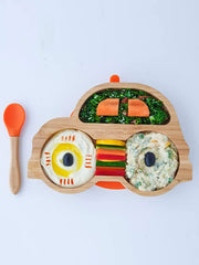 Bamboo Car Suction Plate - 3 Colours
