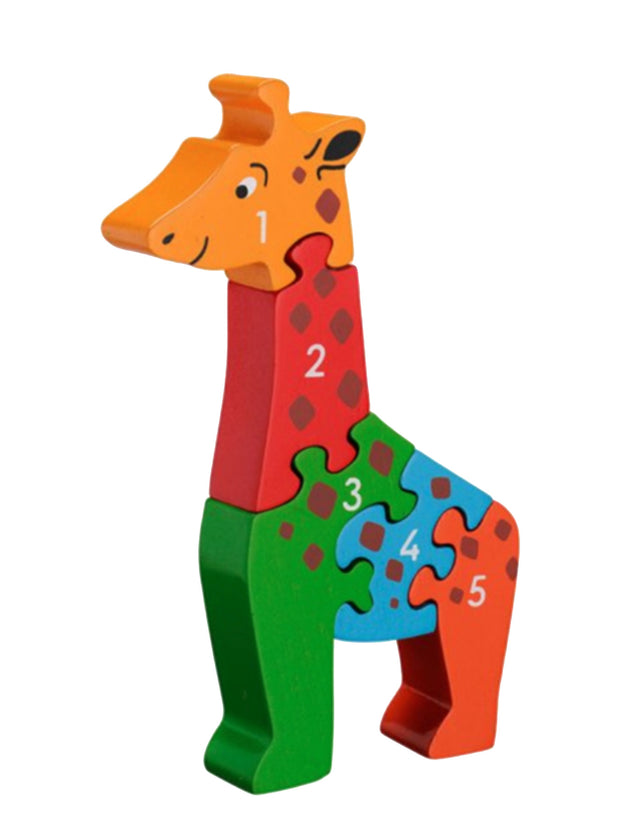 Giraffe 1-5 Jigsaw