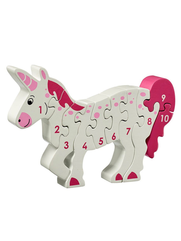 Unicorn 1-10 Jigsaw