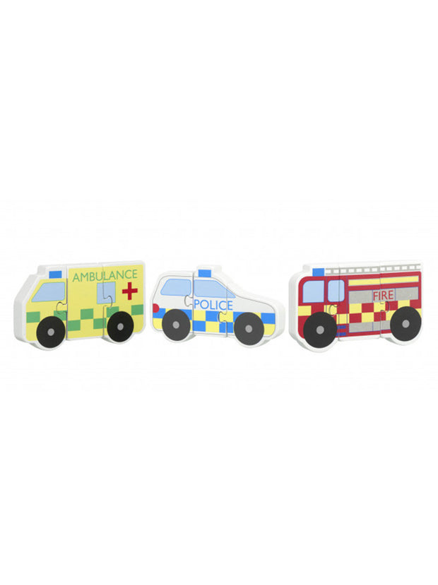 Emergency Services Mini Puzzle Set